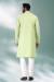 Picture of Splendid Silk Beige Kurtas