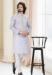 Picture of Graceful Light Slate Grey Kurtas