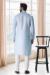 Picture of Superb Light Steel Blue Kurtas