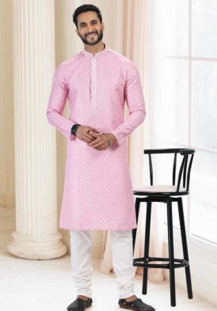 Picture of Beauteous Pink Kurtas