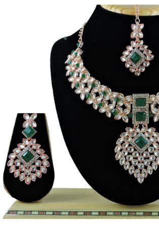 Picture of Classy Dark Sea Green Necklace Set