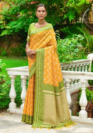 Picture of Beauteous Silk Sandy Brown Saree