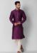 Picture of Shapely Silk Purple Kurtas