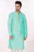 Picture of Sublime Silk Powder Blue Kurtas