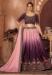 Picture of Nice Chiffon & Satin Dark Salmon Lehenga Choli