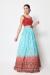 Picture of Radiant Silk Pale Turquoise Lehenga Choli