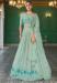 Picture of Ideal Georgette Dark Sea Green Lehenga Choli