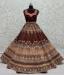 Picture of Sublime Chiffon Maroon Lehenga Choli