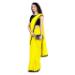 Picture of Splendid Georgette Yellow Saree