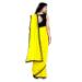 Picture of Splendid Georgette Yellow Saree