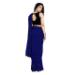 Picture of Fine Georgette Midnight Blue Saree