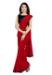 Picture of Ravishing Georgette Dark Red Saree