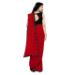 Picture of Ravishing Georgette Dark Red Saree