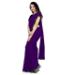 Picture of Grand Georgette Navy Blue Saree