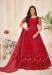 Picture of Fascinating Net Dark Red Anarkali Salwar Kameez