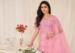 Picture of Sublime Net Light Coral Anarkali Salwar Kameez