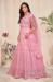 Picture of Sublime Net Light Coral Anarkali Salwar Kameez