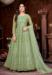 Picture of Radiant Net Dark Sea Green Anarkali Salwar Kameez