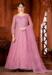 Picture of Lovely Net Pale Violet Red Anarkali Salwar Kameez