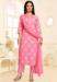 Picture of Beautiful Cotton Hot Pink Readymade Salwar Kameez