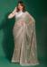 Picture of Good Looking Georgette Grey Saree