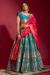 Picture of Classy Silk Teal Lehenga Choli