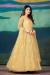 Picture of Alluring Net Burly Wood Anarkali Salwar Kameez