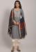 Picture of Pleasing Rayon Dim Gray Readymade Salwar Kameez