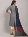 Picture of Pleasing Rayon Dim Gray Readymade Salwar Kameez