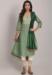 Picture of Charming Rayon Dark Sea Green Readymade Salwar Kameez