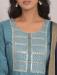 Picture of Elegant Rayon Cadet Blue Readymade Salwar Kameez