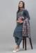 Picture of Cotton Dark Slate Grey Readymade Salwar Kameez