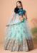 Picture of Gorgeous Net Powder Blue Lehenga Choli