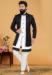 Picture of Classy Georgette & Silk White Indo Western