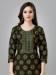 Picture of Appealing Rayon Saddle Brown Kurtis & Tunic