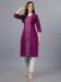 Picture of Pleasing Cotton Purple Kurtis & Tunic