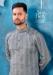 Picture of Delightful Silk Light Slate Grey Kurtas