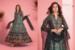 Picture of Fine Silk Dim Gray Readymade Gown