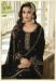 Picture of Marvelous Georgette Black Straight Cut Salwar Kameez