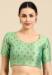 Picture of Lovely Silk Light Green Designer Blouse