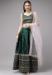 Picture of Fine Satin Medium Sea Green Lehenga Choli