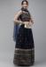 Picture of Beauteous Satin Navy Blue Lehenga Choli