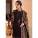 Picture of Bewitching Georgette Black Straight Cut Salwar Kameez