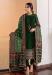 Picture of Georgette Dark Green Straight Cut Salwar Kameez