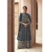 Picture of Beautiful Georgette Medium Blue Anarkali Salwar Kameez