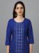 Picture of Ravishing Cotton Midnight Blue Kurtis & Tunic