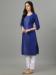 Picture of Ravishing Cotton Midnight Blue Kurtis & Tunic