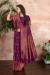 Picture of Good Looking Silk Dark Magenta Saree