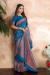 Picture of Enticing Silk Dark Cyan Saree