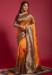 Picture of Stunning Silk Coral Saree